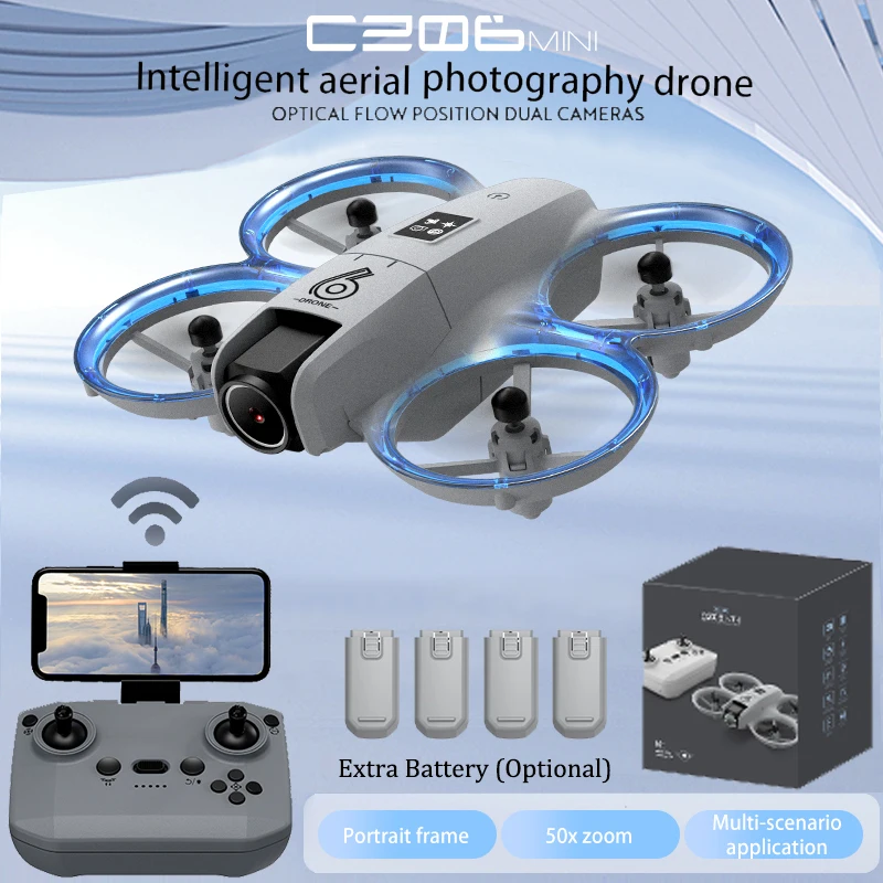 Drone Kit Tricopter - CZ06 Mini RC Quadcopter Drohne –