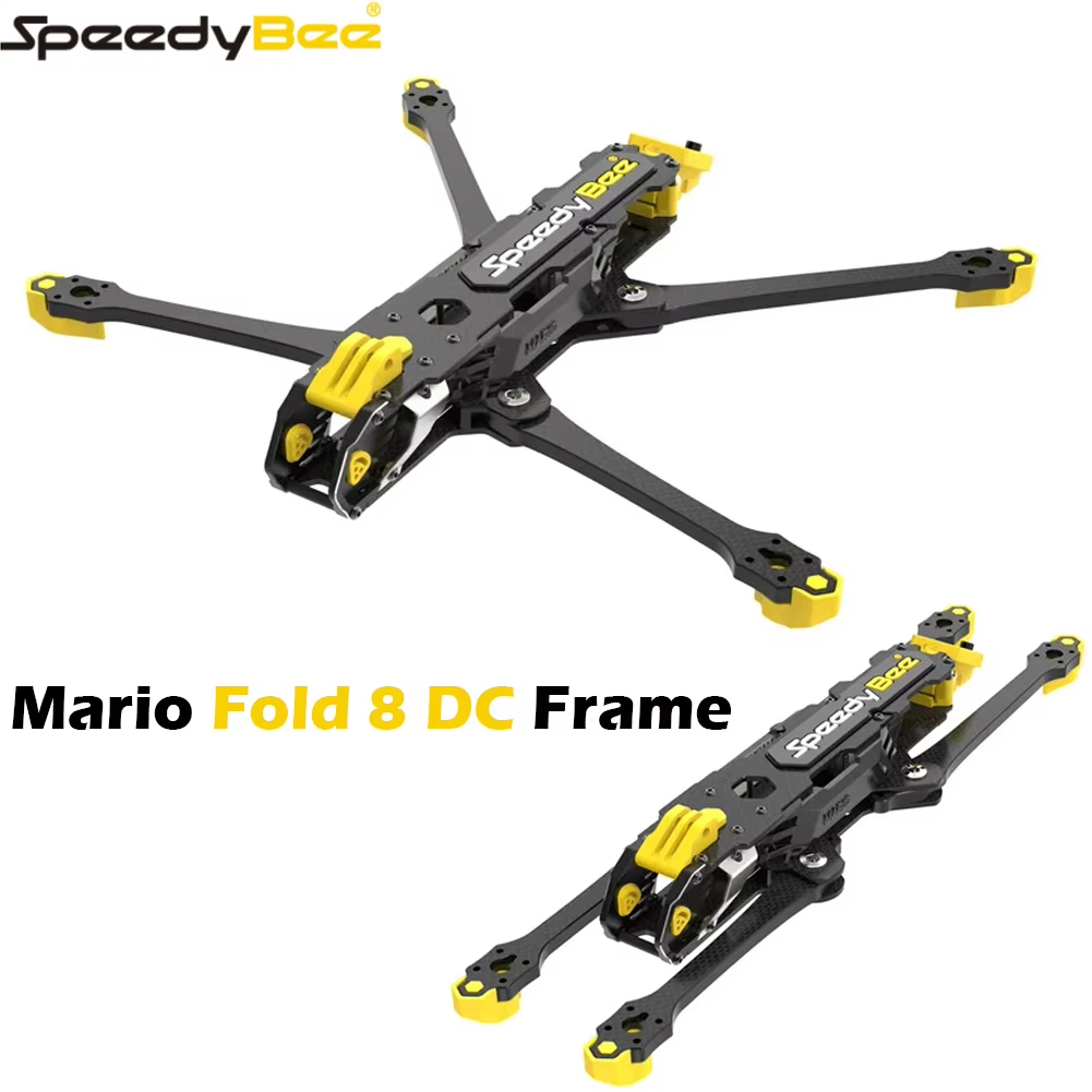 Drone Kit Octocopter - SpeedyBee Mario Fold 8 Zoll FPV-Rahmen-Kit