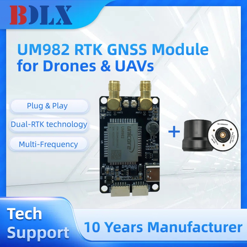 Drone Kit Hexacopter - UM982 Dual Antenne RTK GNSS Modul