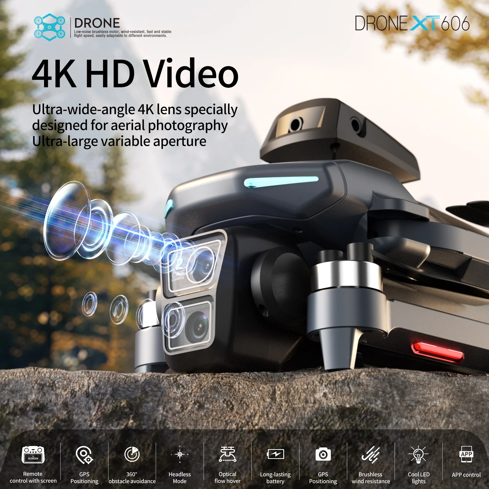 Lenovo XT606 MAX GPS-Drohne 4K – Drone Kit With Camera Bewertung und Preis