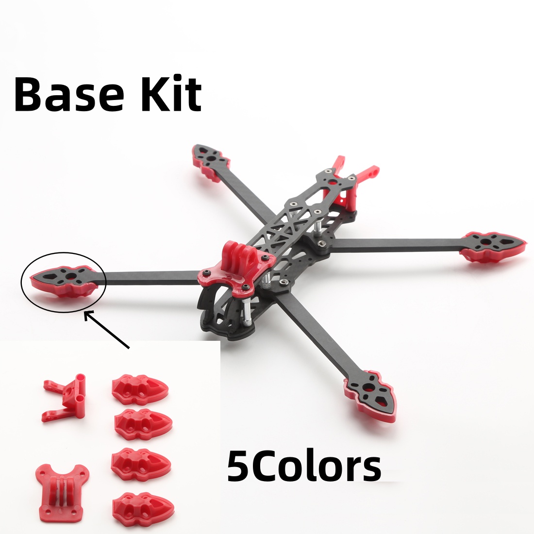 Mark4 5-Zoll / 7-Zoll FPV-Rahm – Drone Kit Build Yourself Bewertung und Preis